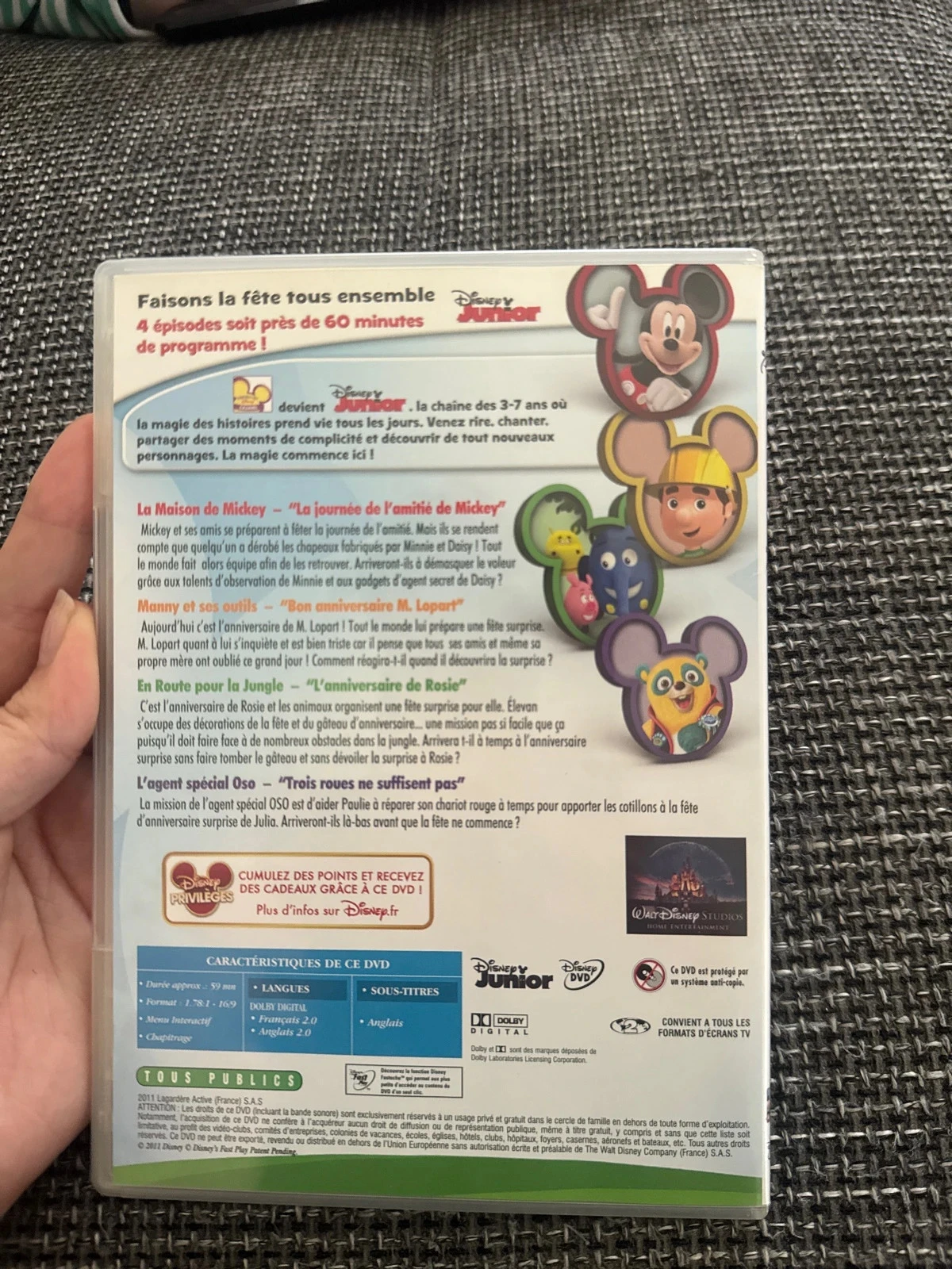 DVD Disney Junior – photo 3
